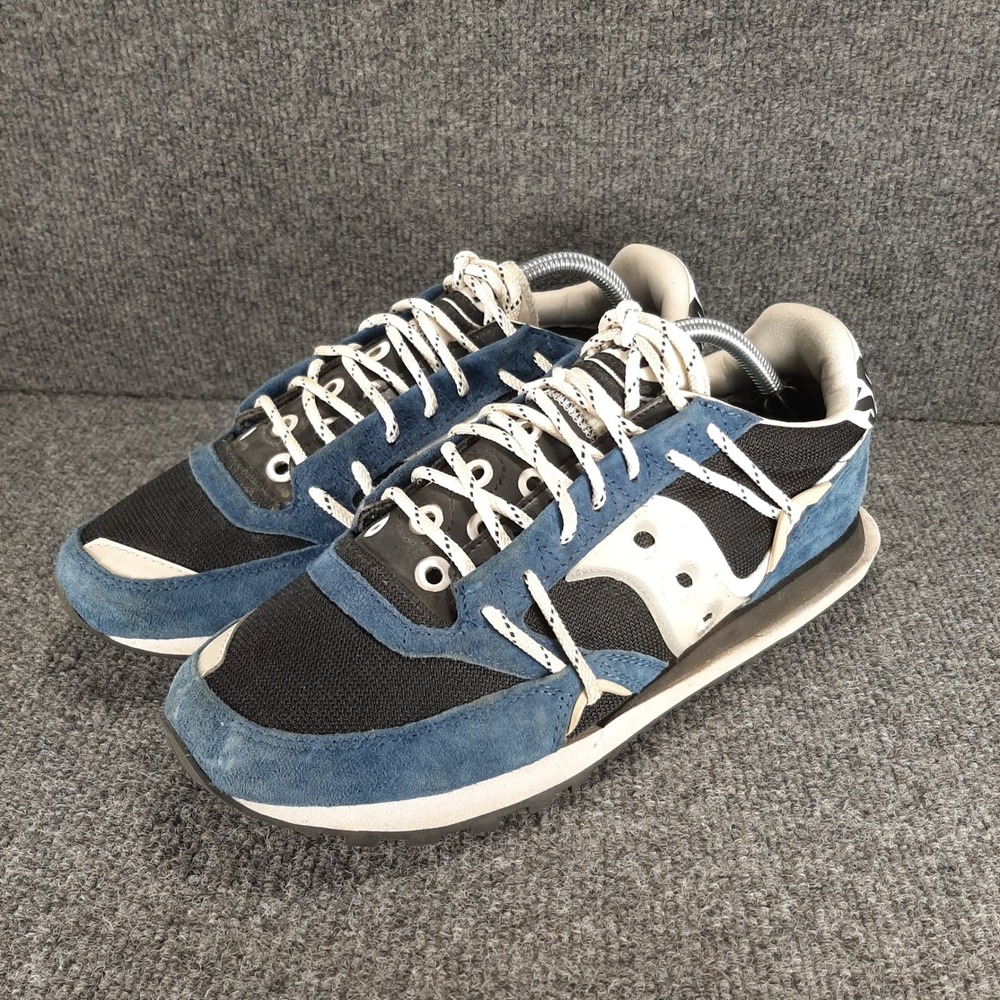 Saucony Sneakers Jazz 81 S70528-12 Size 10 Blue Black Mens Retro Streetwear
